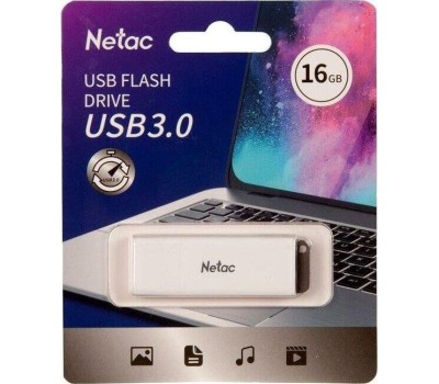 флешка NETAC 16GB NT03U185N-016G-20WH