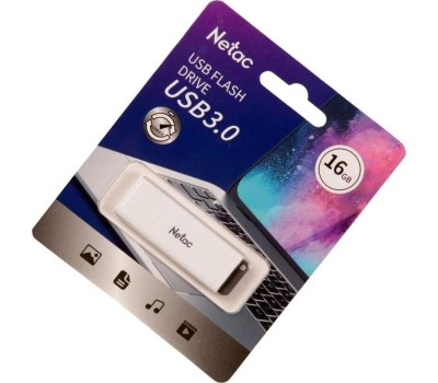 флешка NETAC 16GB NT03U185N-016G-20WH