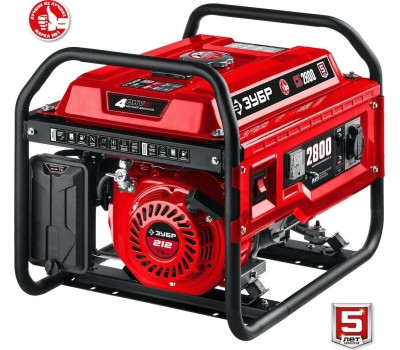 Генератор бензиновый ЗУБР СБ-2800 Генератор бензиновый