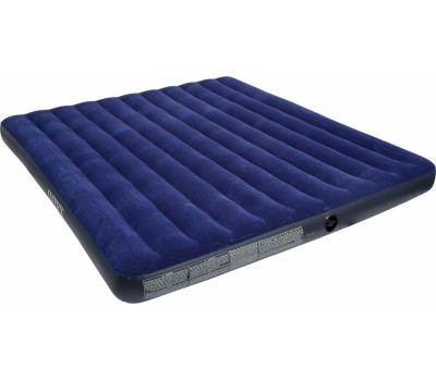 Матрас надувной INTEX Матрас надувной CLASSIC DOWNY AIRBED FIBER-TECH 183x203x25 см . (в коробке) Арт. 64755