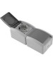 KRANZ (KR-78-0616) БЛОК ВЕРТИКАЛЬНЫЙ 2 РОЗЕТКИ (КЕРАМИКА) INDUSTRIAL IP54 С ЗАЗЕМЛЕНИЕМ, О/У, СЕРЫЙ