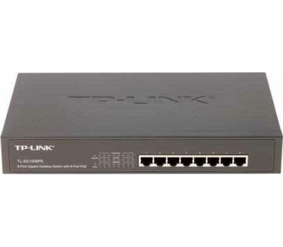Коммутатор TP-LINK TL-SG1008MP