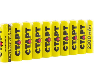 Аккумулятор СТАРТ (17569) HR6 AA 2300mah NIMH-SH10