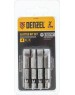 Набор бит DENZEL Набор бит, SL5/16 x2 , 5 шт. 7711314