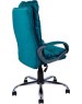 Компьютерное\Офисное кресло ЯРКРЕСЛА Кр85 ТГ СП ХРОМ HT20 (ткань морская волна)