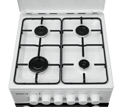 Плита газовая KRAFT KF-FSK5302EW