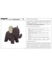 Корпусная мебель LESET Elephant Пуф ткань Omega 45/Omega 02