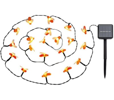 PARK Гирлянда садовая на солнечной батарее Пчелки 20 лампочек (107204)