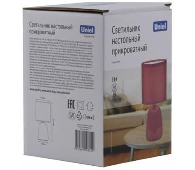 светильник UNIEL UML-B305 E14 PINK