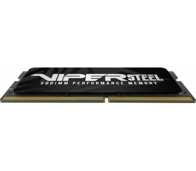 Оперативная память PATRIOT Память DDR4 16GB 2666MHz PVS416G266C8S Viper Steel RTL PC4-21300 CL18 260-pin 1.2В single rank Ret