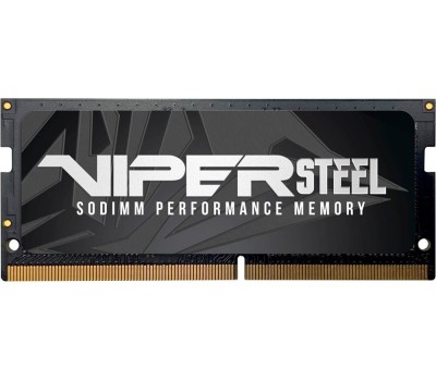 Оперативная память PATRIOT Память DDR4 16GB 2666MHz PVS416G266C8S Viper Steel RTL PC4-21300 CL18 260-pin 1.2В single rank Ret