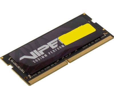 Оперативная память PATRIOT Память DDR4 16GB 2666MHz PVS416G266C8S Viper Steel RTL PC4-21300 CL18 260-pin 1.2В single rank Ret