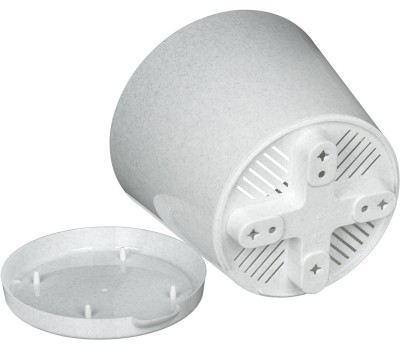 Горшок цветочный HOMVER Oregano D200мм, 4л с прикорневым поливом (мраморный) 221602633/01