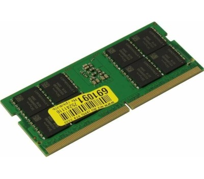 Оперативная память PATRIOT Оперативная память PSD532G48002S DDR5 - 1x 32ГБ 4800МГц, для ноутбуков (SO-DIMM), Ret