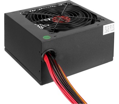 Exegate EX260640RUS Блок питания 450W Exegate 450PPE, ATX, black, APFC, 12cm, 24p+(4+4)p, PCI-E, 3*IDE, 5*SATA, FDD