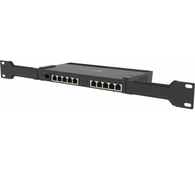 MIKROTIK Роутер RB4011iGS+RM, 10 LAN, 1xSFP+, черный