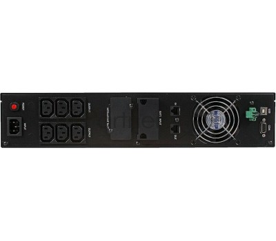 ИБП CYBERPOWER ИБП OLS1500ERT2U {Online, 1500VA/1350W USB/RS-232/EPO/SNMPslot/RJ11/45/ВБМ (6 С13) 12В/9 Ач х 3}