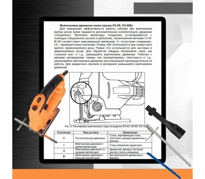 Лобзик ВИХРЬ Лобзик ЛЭ-850-10А [72/9/6]
