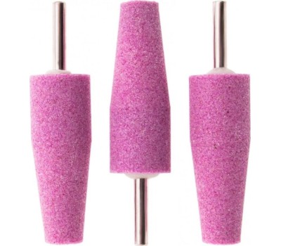 Шарошка MATRIX Шарошка абразивная, конус удлиненный, 25 х 70 x 6 мм, F46, 3 шт 76000