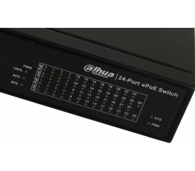 Коммутатор DAHUA Коммутатор DH-LR2226-24ET-360, управляемый