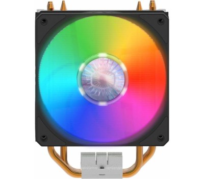 COOLER MASTER Устройство охлаждения (кулер) Hyper 212 ARGB, 4-pin, ARGB, 120мм, черный, retail [rr-2v2l-18pa-r1]