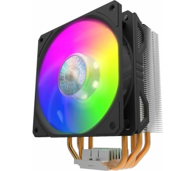COOLER MASTER Устройство охлаждения (кулер) Hyper 212 ARGB, 4-pin, ARGB, 120мм, черный, retail [rr-2v2l-18pa-r1]
