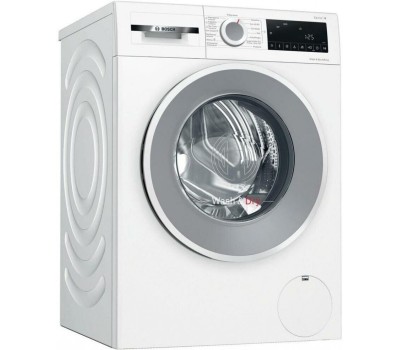 Стиральная машина BOSCH Стиральная машина WNA144VLSN, с фронтальной загрузкой, 9кг, 1400об/мин, с сушкой, инверторная, со шведской панелью управления