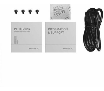 Блок питания DEEPCOOL Блок питания PL750D, 750Вт, 80 PLUS BRONZE, 120мм, черный, retail [r-pl750d-fc0b-wdeu-v2]