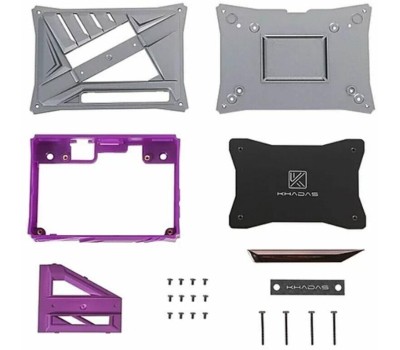 Корпус для ПК KHADAS Корпус DIY Case Purple VIMs DIY Case, Purple Color, with heavy metal plate, KCS-P-001