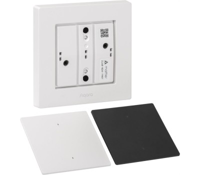 AQARA Умный выключатель H2 WS-K07D, двухклавишный, белый