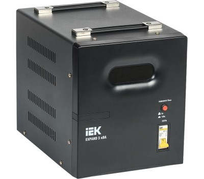 IEK Стабилизатор напряжения Expand, 8кВт черный [ivs21-1-010-11]