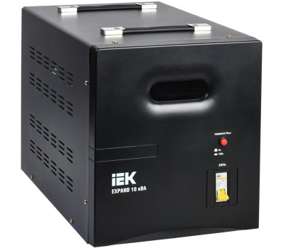 IEK Стабилизатор напряжения Expand, 8кВт черный [ivs21-1-010-11]
