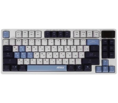 Клавиатура MSI Клавиатура GAMING RU FORGE GK600 TKL W SKY RU
