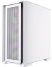 Powercase Alisio Micro X4W V2 LE, Tempered Glass, 4х 120mm ARGB PWM fans, белый, mATX [без встроенного хаба] (CAMCXW-A4-LE)