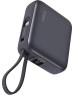 TTEC Внешний аккумулятор ReCharger Mini LCD 10000mAh USB-C PD 20W Powerbank с кабелем USB-C&Lightning. Цвет: серый