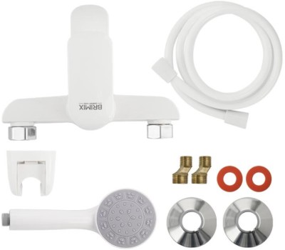 BRIMIX - Смеситель для ванны, c коротким изливом, шаровый, из высокопрочного АБС пластика, цвет БЕЛЫЙ. 5579