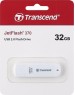 USB флеш TRANSCEND 32GB JF370 белый (TS32GJF370)