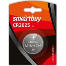 Элементы питания SMARTBUY (SBBL-2025-1B) CR2025/1B (12/720)