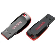 USB флэш-накопитель SANDISK 8GB Cruzer Blade черный/красный USB2.0 (SDCZ50-008G-B35)