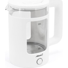 Чайник стеклянный электрический ATLANTA ATH-2474 (white)