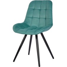 Стул обеденный POLINI Home Verona SM, мятный-черный (2 кор.)