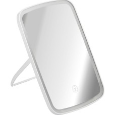 Зеркало САНАКС 75280 Зеркало косметическое, настольное с LED посветкой, сенсорное управление, корпус пластик АБС белого цвета