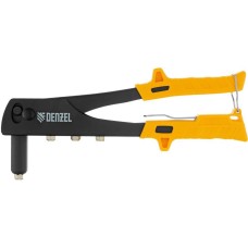 DENZEL Заклепочник ручной, 255 мм, заклепки 2,4-3,2-4,0-4,8 мм 40440