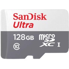Карта памяти SANDISK Ultra MicroSDXC 128GB |SDSQUNR-128G-GN6MN|