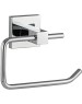 Аксессуары для ванной комнаты GFMARK 84002 Держатель туалетной бумаги без экрана, на квадратном основании, цвет ХРОМ