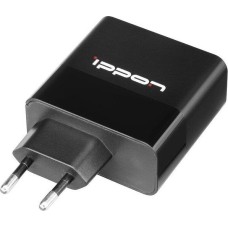 IPPON Блок питания CW65 автоматический 65W 5V-20V 3.25A 1xUSB 5A от бытовой электросети
