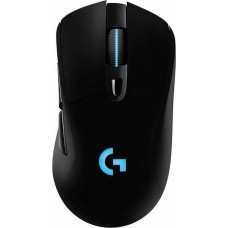 LOGITECH Мышь беспроводная G703 LightSpeed, игровая, радио, оптическая, USB, 25600dpi, черный [910-005644]