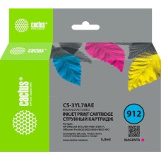Картридж CACTUS Картридж CS-3YL78AE, 912, пурпурный / CS-3YL78AE