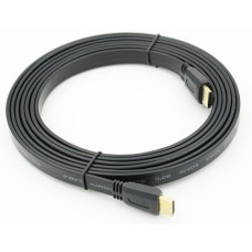 NONAME Кабель аудио-видео FLAT HDMI (m)/HDMI (m) 3м. черный