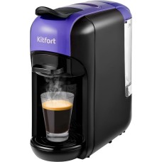 Кофеварка KITFORT Капсульная кофеварка КТ-7105-1, 1450Вт, цвет: черный